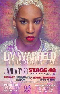 Liv Warfield live NYC