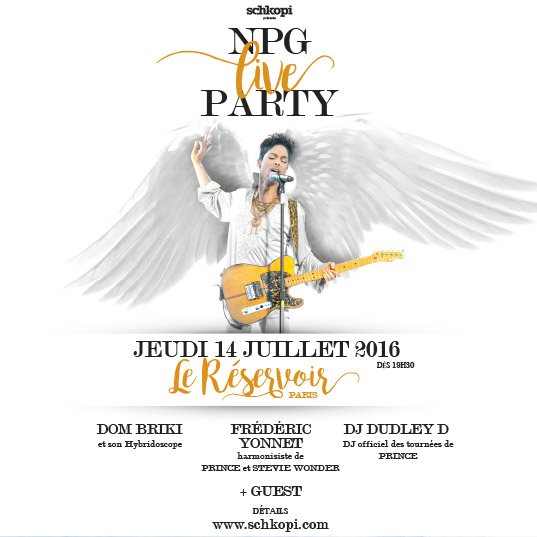 flyer npg party